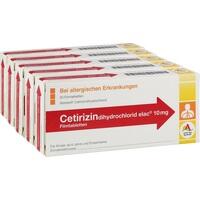 CETIRIZINDIHYDROCHLORID elac 10 mg Filmtabletten
