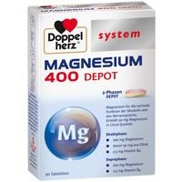 DOPPELHERZ Depot system Magnesio 400 comprimidos
