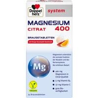 DOPPELHERZ Magnesium 400 Citrat system Compresse effervescenti