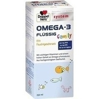 DOPPELHERZ Omega-3 family flüssig system