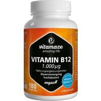 VITAMIN B12 1.000 μg hochdosiert vegan Tabletten