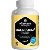 MAGNESIUM 350 mg Komplex Citrat/Oxid/Carbon.vegan