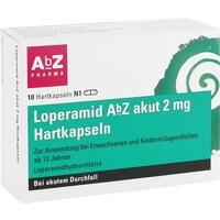 LOPERAMID AbZ akut 2 mg Hartkapseln