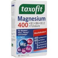 TAXOFIT Magnesium 400+B1+B6+B12+Folsäure Tabletten