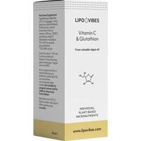LIPOVIBES Pure Vitamin C & Glutathion Tro.z.Einn.