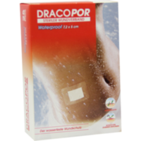 DRACOPOR waterproof Wundverband 5x7,2 cm steril