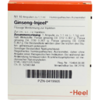 GINSENG INJEEL Ampullen