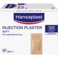 HANSAPLAST Soft Injektionspflaster Strips 19x40 mm