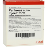 PANKREAS SUIS Injeel forte Ampullen