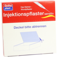 GOTHAPLAST Injektionspfl.sensitiv 2x7 cm