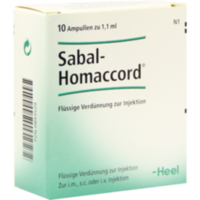 SABAL HOMACCORD Ampullen