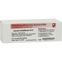 AURUM METALLICUM D 12 Globuli