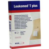 LEUKOMED transp.plus sterile Pflaster 5x7,2 cm