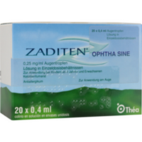 ZADITEN ophtha sine 0,25 mg/ml Augentr.Einzeldos.