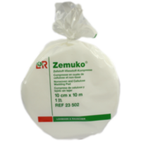 ZEMUKO Vliesstoff-Kompr.gerollt 10 cmx10 m