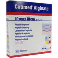 CUTIMED Alginate Alginatkompressen 10x10 cm