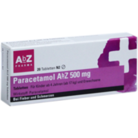 Paracetamol AbZ 500mg Tabletten