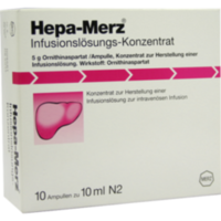 HEPA-MERZ Infusionslösungs-Konzentrat Ampullen