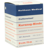 KURZZUGBINDE Cottonelast 8 cmx5 m