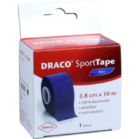 DRACO TAPEVERBAND 3,8 cmx10 m blau