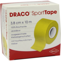 DRACO TAPEVERBAND 3,8 cmx10 m gelb