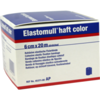 ELASTOMULL haft color 6 cmx20 m Fixierb.blau