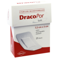 DRACOPOR Wundverband 5x7,2 cm steril