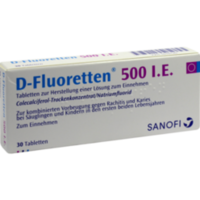 D FLUORETTEN 500 Tabletten