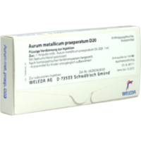 AURUM METALLICUM PRAEPARATUM D 20 Ampullen
