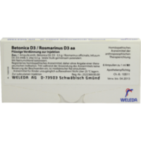 BETONICA D 3/Rosmarinus D 3 Ampullen