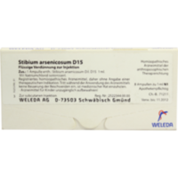 STIBIUM ARSENICOSUM D 15 Ampullen