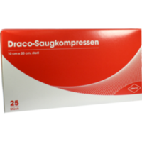 SAUGKOMPRESSEN steril 10x20 cm Draco