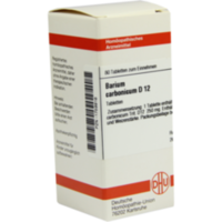 BARIUM CARBONICUM D 12 Tabletten