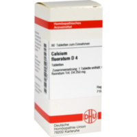 CALCIUM FLUORATUM D 4 Tabletten