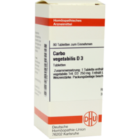 CARBO VEGETABILIS D 3 Tabletten