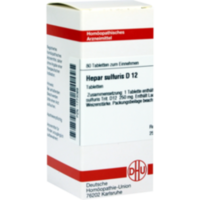 HEPAR SULFURIS D 12 Tabletten