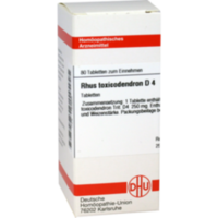 RHUS TOXICODENDRON D 4 Tabletten