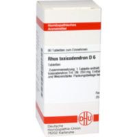 RHUS TOXICODENDRON D 6 Tabletten