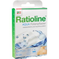 RATIOLINE aqua Duschpflaster 5x7 cm