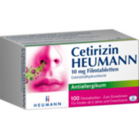 CETIRIZIN Heumann 10 mg Filmtabletten