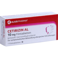 CETIRIZIN AL 10 mg Filmtabletten