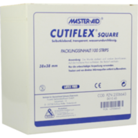 CUTIFLEX Folien-Pflaster square 38x38 mm MasterAid