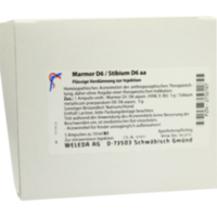 MARMOR D 6/Stibium D 6 aa Ampullen