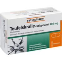 TEUFELSKRALLE-RATIOPHARM Filmtabletten