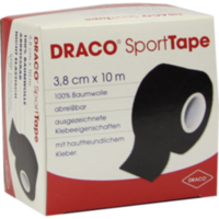 DRACO TAPEVERBAND 3,8 cmx10 m schwarz