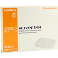 ALLEVYN Thin 5x6 cm dünne Wundauflage