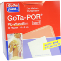 GOTA-POR PU Wundfilm 10x6 cm steril Pflaster