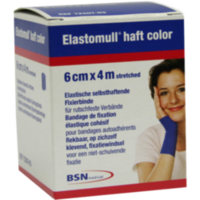 ELASTOMULL haft color 6 cmx4 m Fixierb.blau