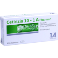 CETIRIZIN 10-1A Pharma Filmtabletten