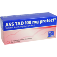 ASS TAD 100 mg protect magensaftres.Filmtabletten